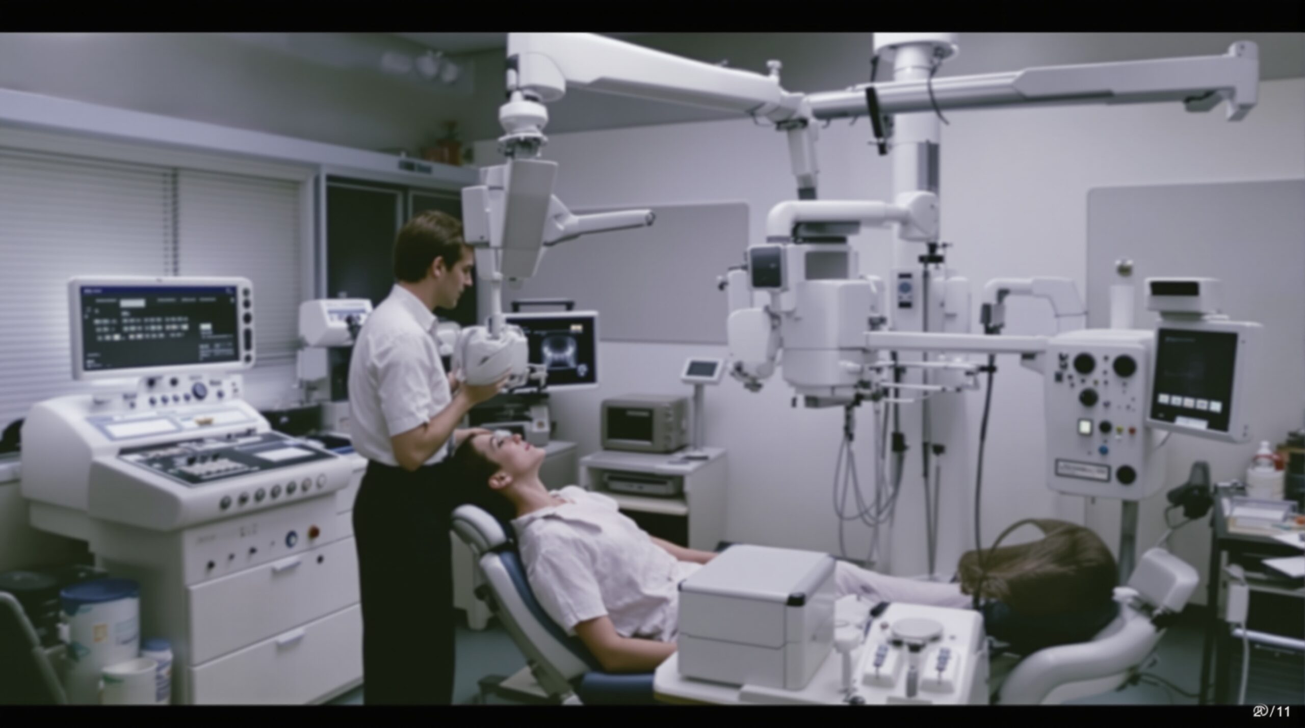 Panoramic dental X-ray machine from the 1960s era
