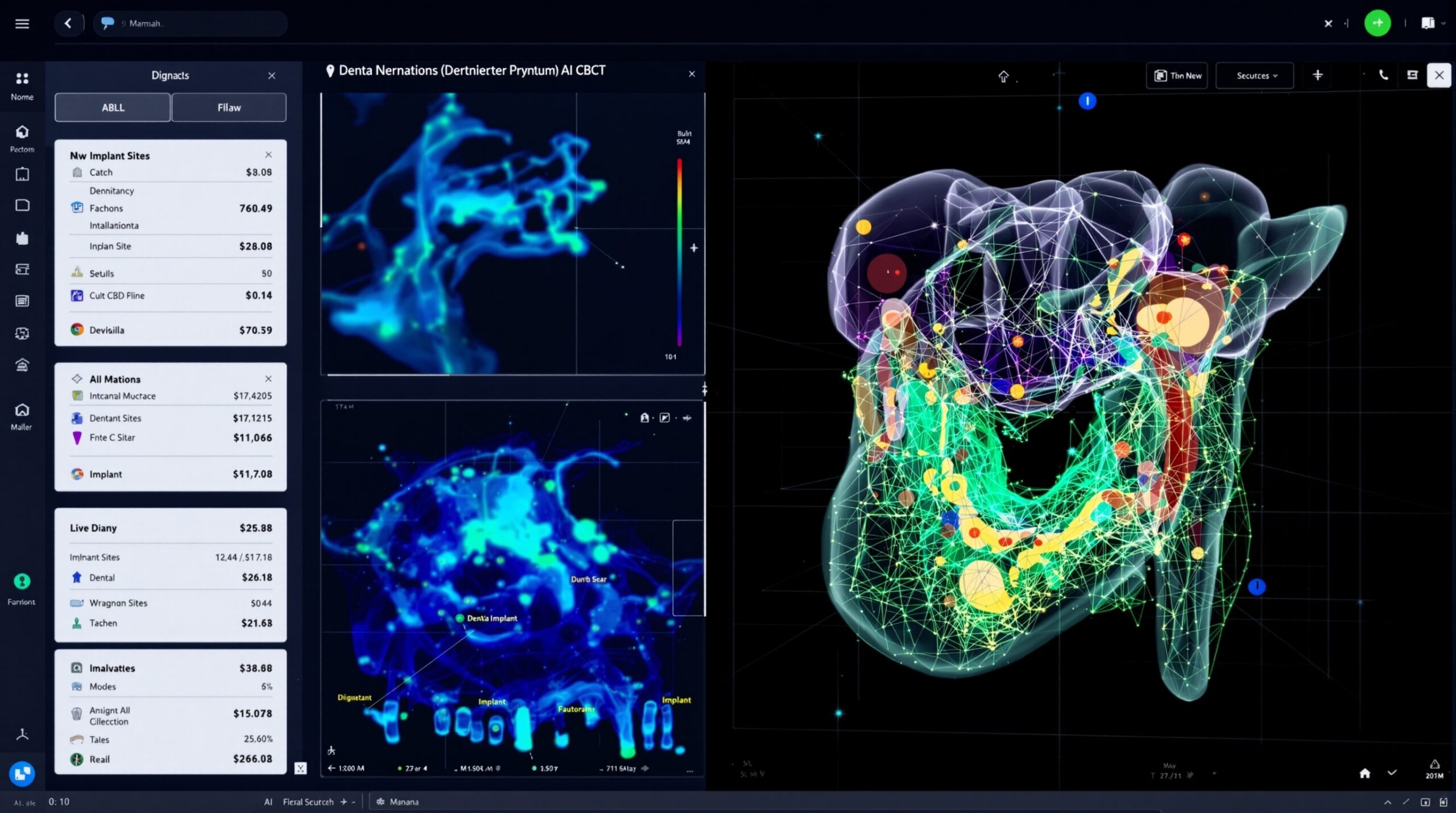 AI-powered dental diagnostic interface