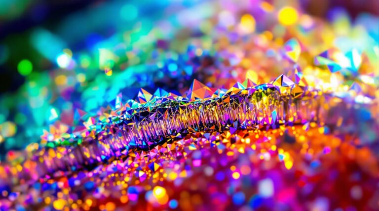 Enamel birefringence patterns under polarized light microscopy