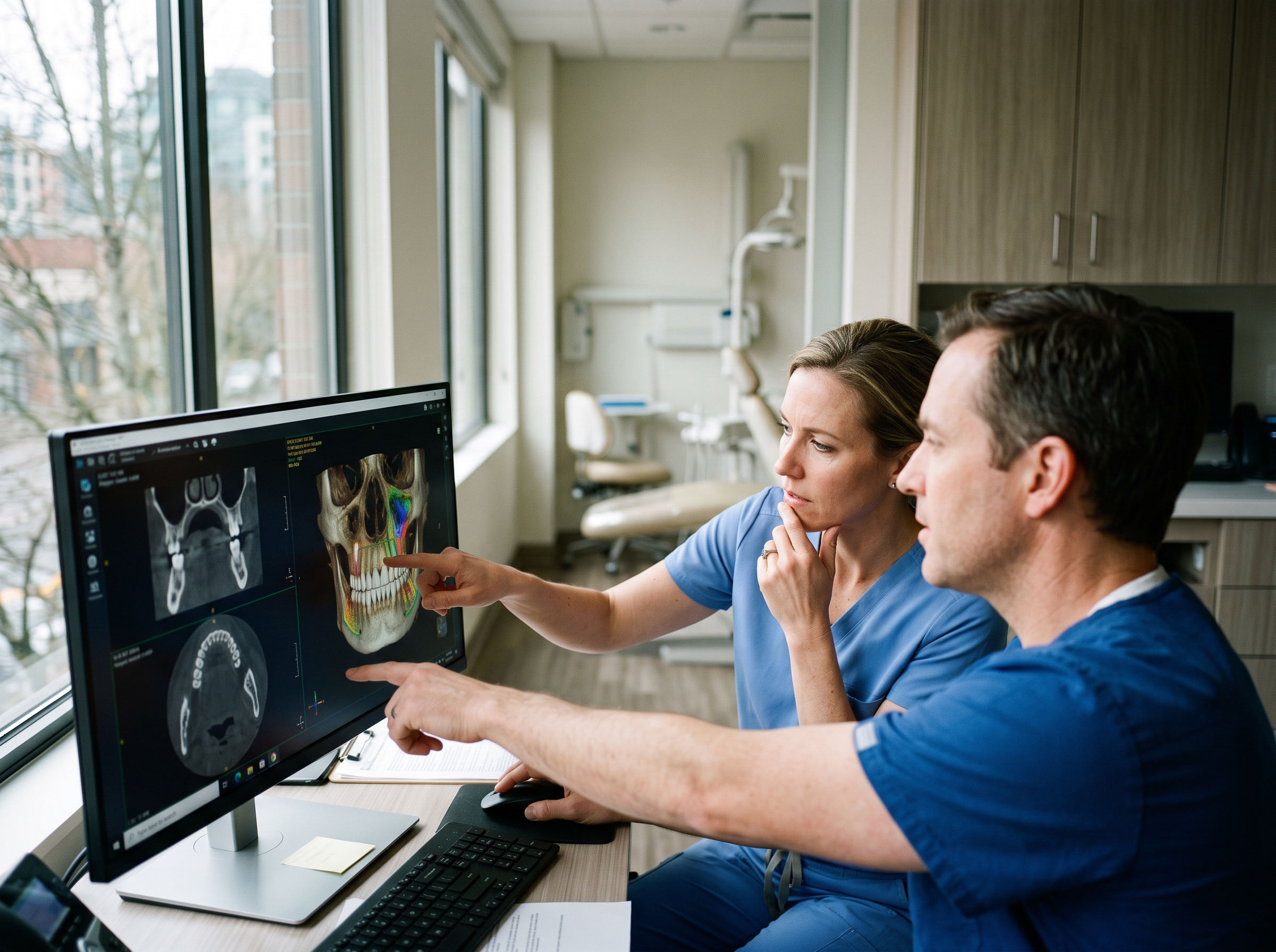 AI-Enhanced CBCT Imaging — context image