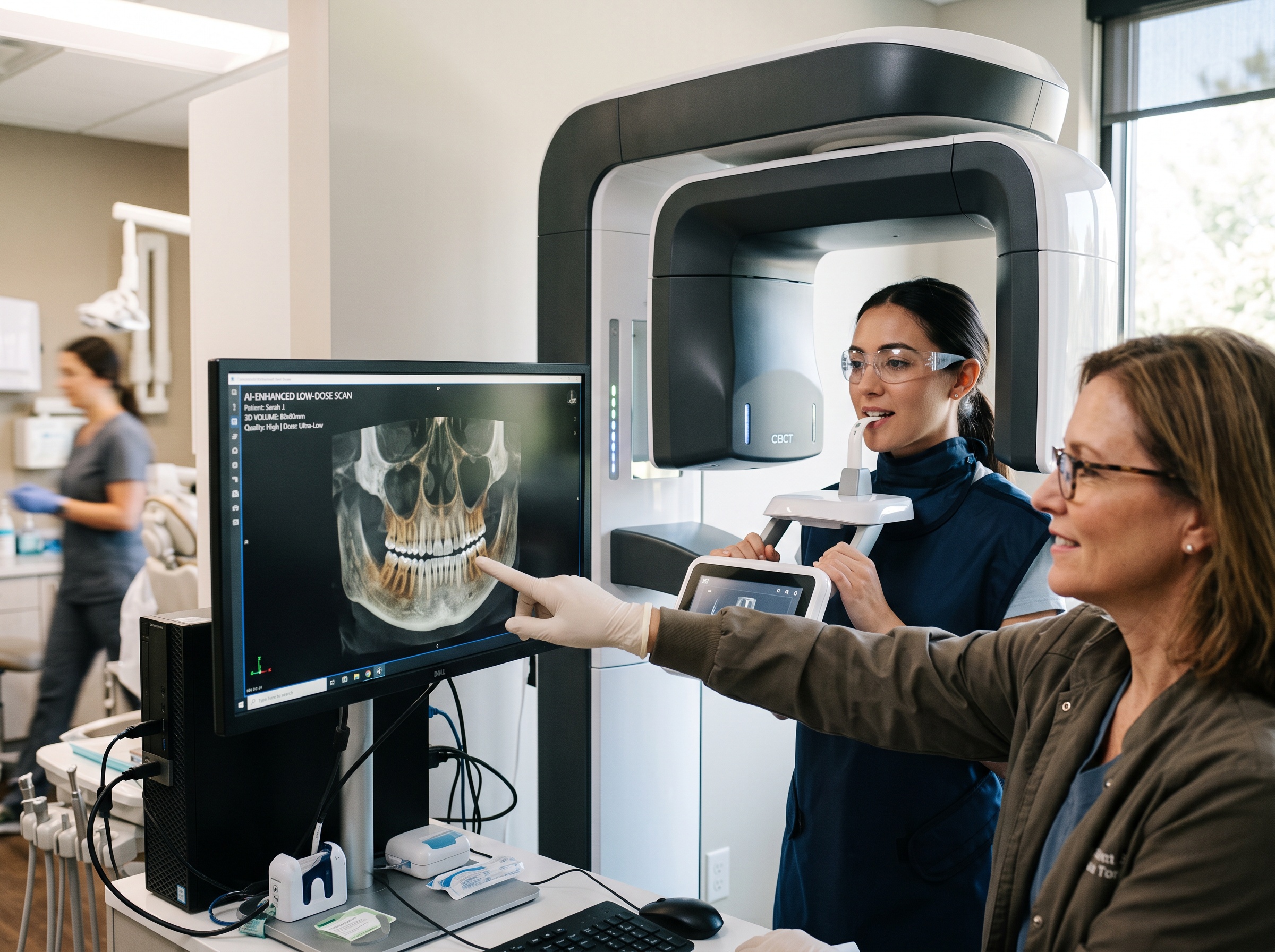 AI-Enhanced Low-Dose CBCT — context image