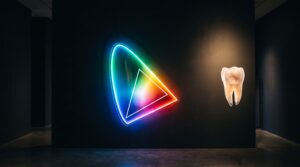 The Color a Screen Cannot Show: Gamut, Metamerism, and Why a Tooth Refuses to Be Reproduced