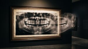The Ghost on the Other Side: How a Panoramic X-Ray Paints a Shadow Where No Bone Exists