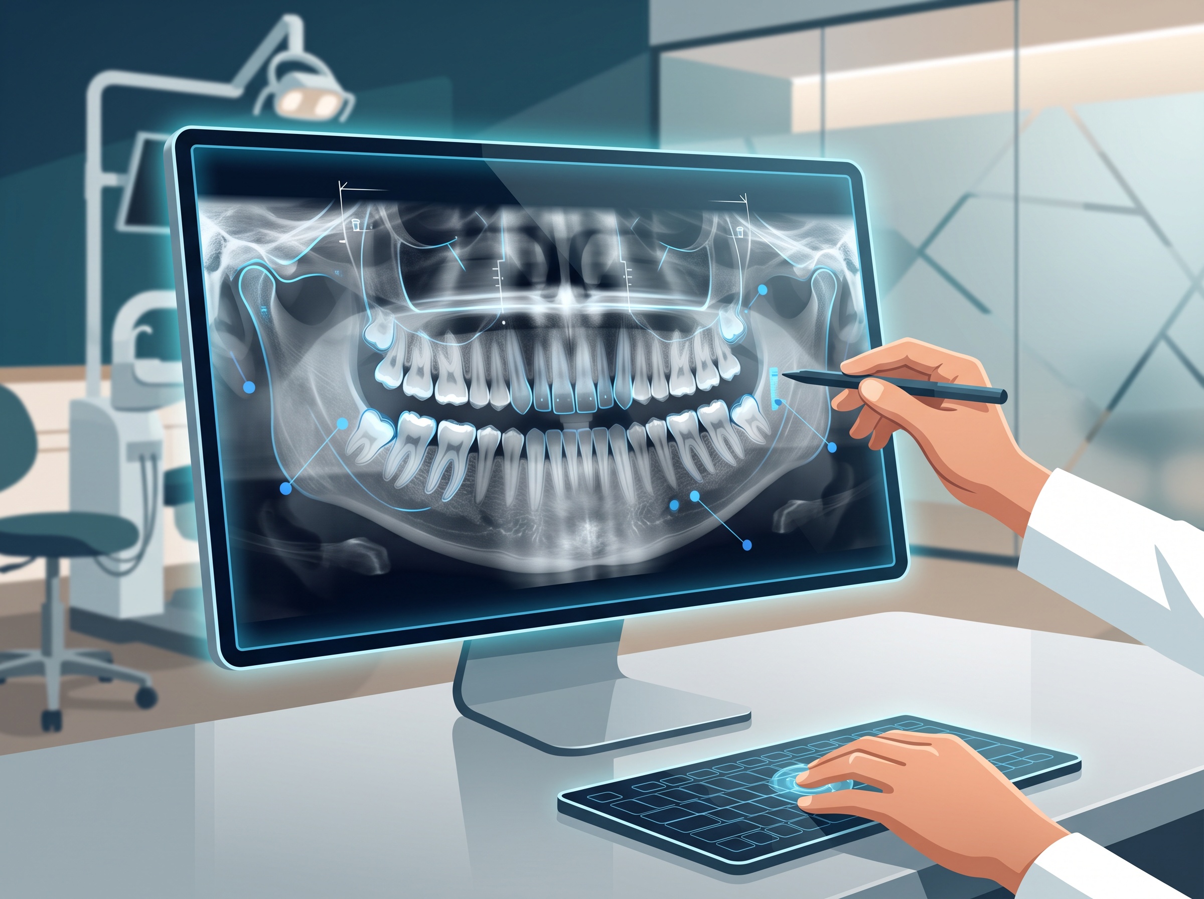 Panoramic Radiography in Modern Dental Practice — concept image