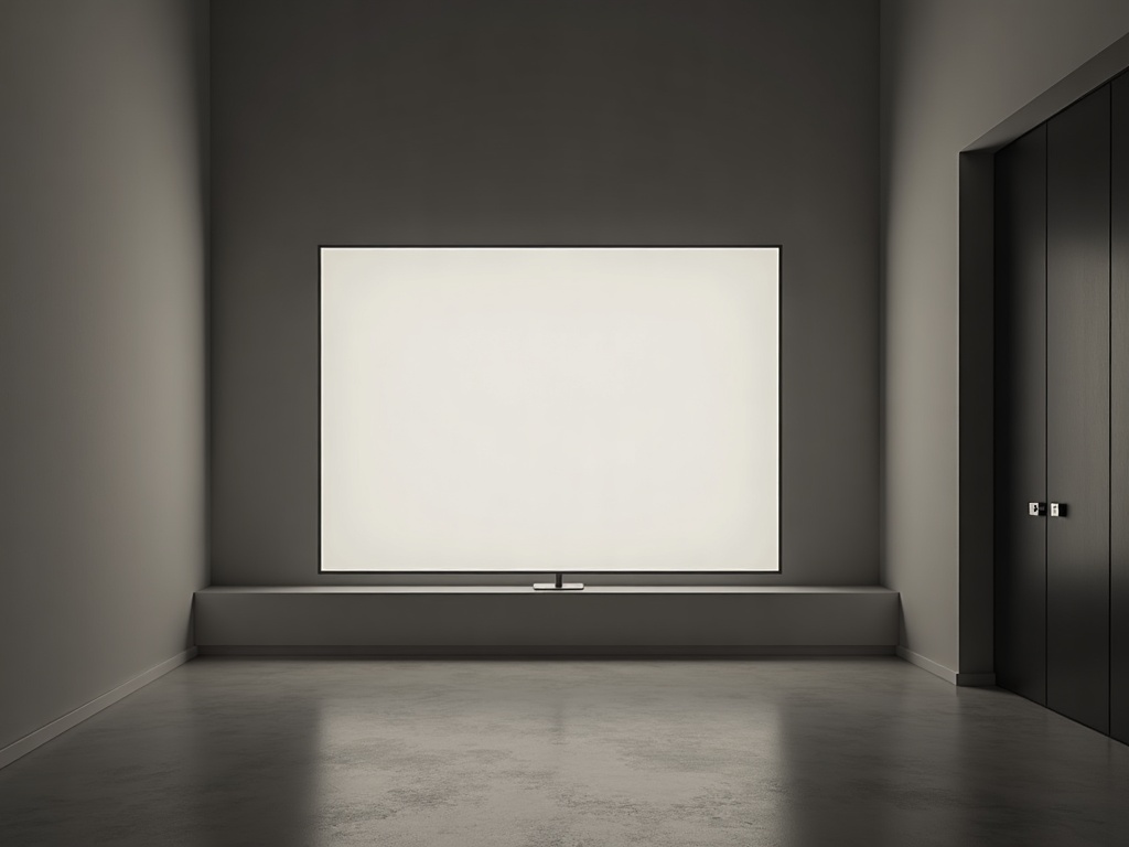A color-managed imaging workstation in a neutral, controlled-lighting room