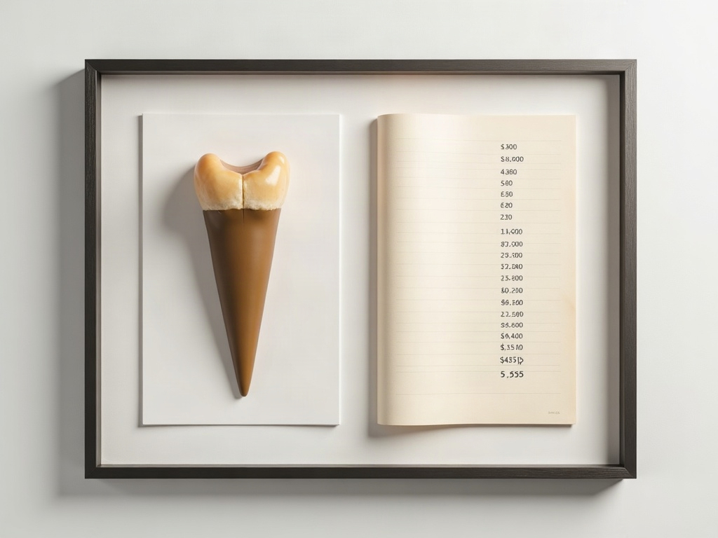 A framed CBCT scan beside a ledger of dose figures with one value circled for review