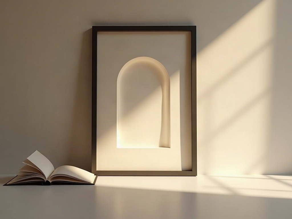 A flawless framed digital arch model beside a ledger with a ticked isolation checklist